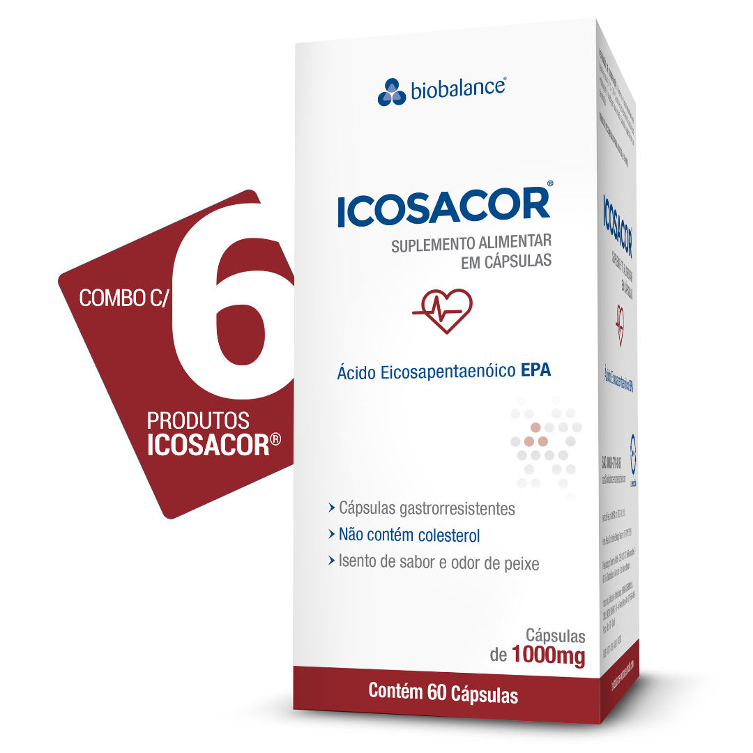 Isocor Capsule Combo Icosacor 60 caps – Biobalance